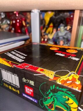 Bandai Dragon Ball Collectible Box - Black with Green and Yellow Accents